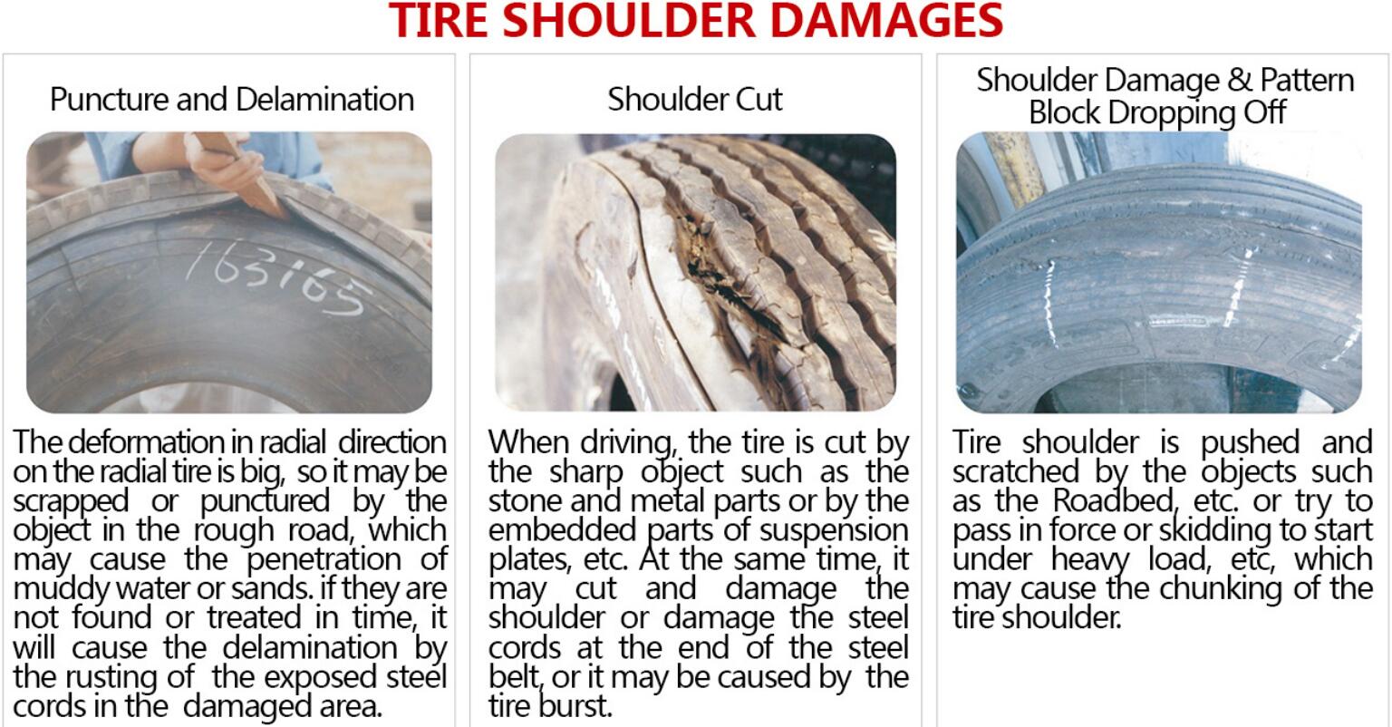 TIRE SHOULDER DAMAGE ANALYSIS