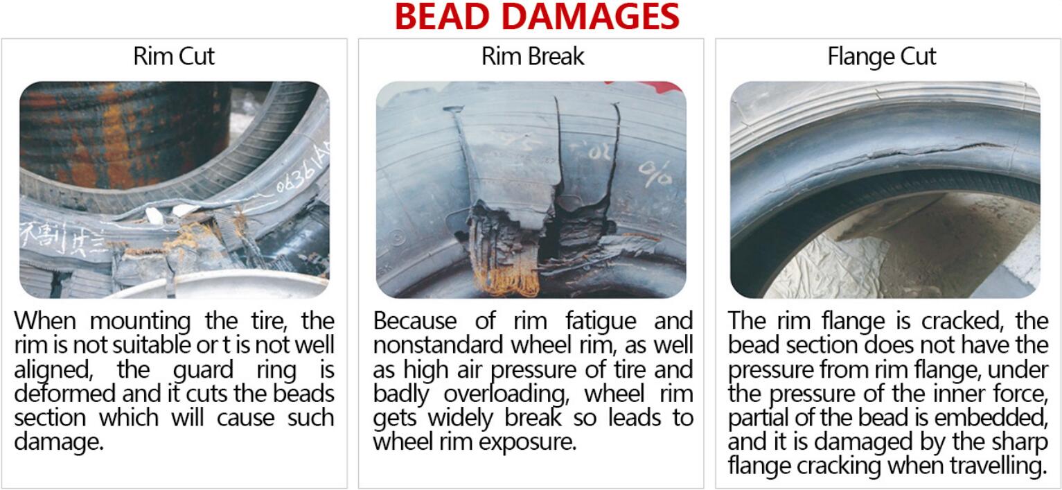 TIRE BEAD DAMAGE ANALYSIS